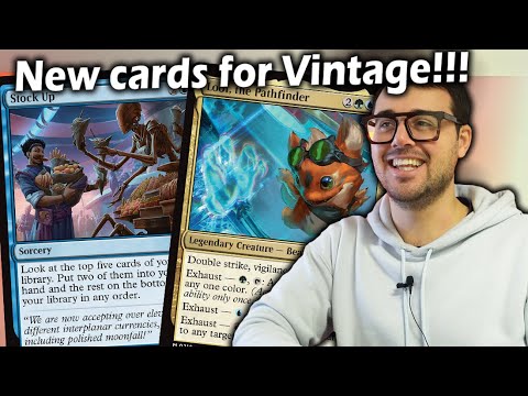 Vintage is going STONKS! Who has the best Stock Up deck? | Vintage Magic: the Gathering Gameplay