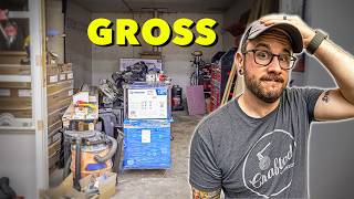 I've Been Hiding Part of my Shop // WORKSHOP RENOVATION 22