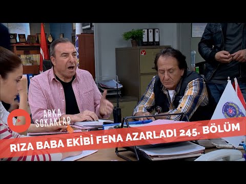 Rıza Baba Ekibi Fena Azarladı 245. Bölüm