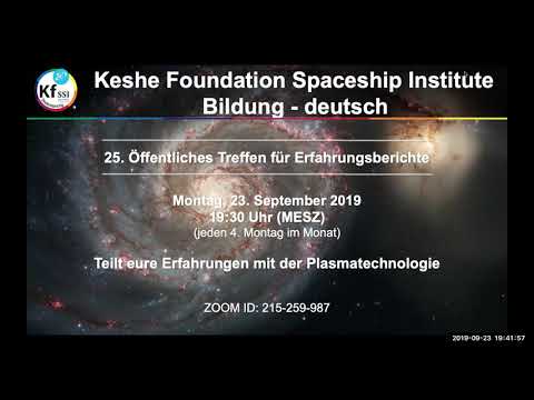 2019 09 23 PM Public Teachings in German - Öffentliche Schulungen in Deutsch