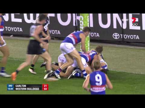 Round 4 AFL - Carlton v Western Bulldogs Highlights