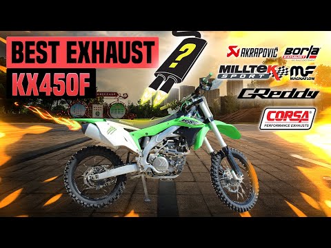 Kawasaki KX450F Exhaust Sound 🔥 FMF,Supermoto,Yoshimura,Review,Mods,Upgrade,Akrapovic,Pro Circuit+