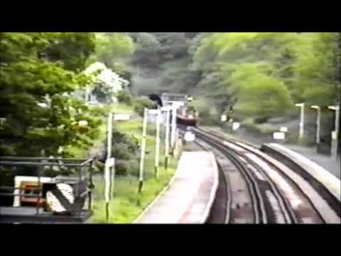Various Trains pass through Sandling, Kent (Escape From Thanet Highlights)