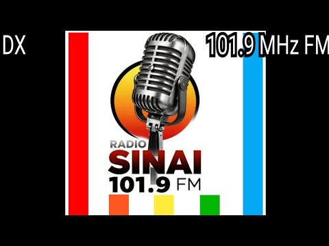 Radio Evangélica Sinaí 101.9 FM de Yarula, Honduras en San Ildefonso, departamento de San Vicente,SV