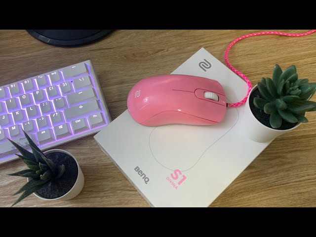 Chuột Zowie S1 Divina Pink