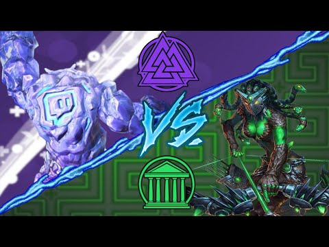 Smite: Lets Just Not Do Any Damage, No Basics Challenge | Ymir vs Medusa