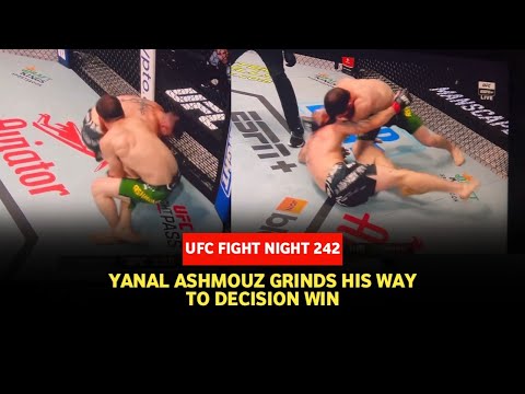 Yanal Ashmouz Dominates UFC Fight Night 242 with Strong Performance
