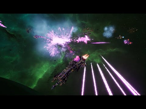 Skalgrim Mod 2021: Hrafnkel - Space Wolves vs Dark Eldar - Battlefleet Gothic Armada 2