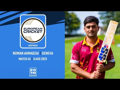 POTM: N.Ahmadzai - WET vs GEN | Highlights | ECS Switzerland | 8 Aug 2023 | ECS23.697
