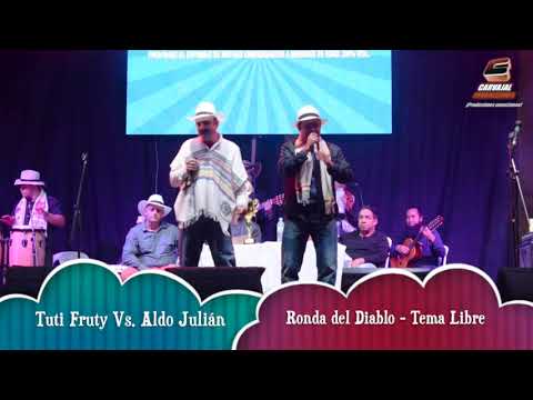 Tuti Fruty Vs  Aldo Julian - Festival de la Trova Marinilla 2018 - Ronda del Diablo - Tema Libre