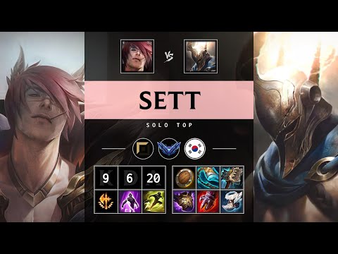 Sett Top vs Pantheon - KR Diamond Patch 25.05