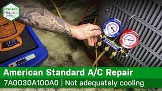 Central Air Conditioner Refrigerant - Not Cooling - Diagnostic & Repair PROTECH