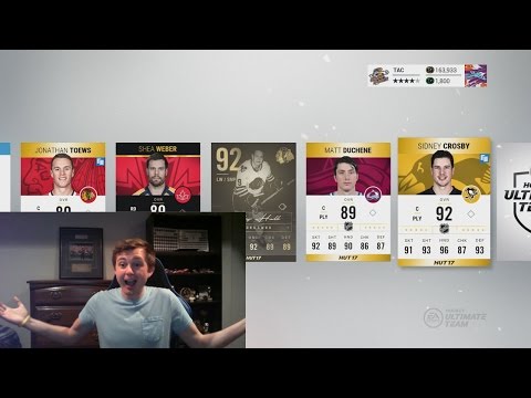 NHL 17 HUT - THE GREATEST 1 MILLION COIN PACK OPENING OF ALL TIME!