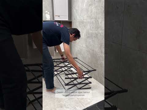 Gambar Informa Gretta Jemuran Baju 75x60x103 cm - Hitam