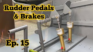 Ep. 15 | Rudder Pedal & Brake Installation | Super Duty Aircraft Build