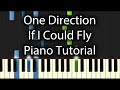 One Direction - If I Could Fly Tutorial (How To Play ...