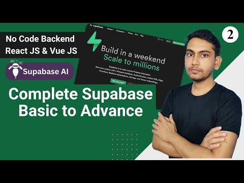Supabase overview and Create Account