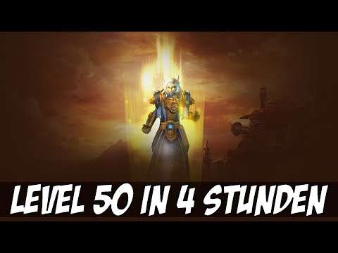 So schnell leveln wie noch nie? In 4 Stunden auf Level 50 - ohne besondere Vorbereitung!