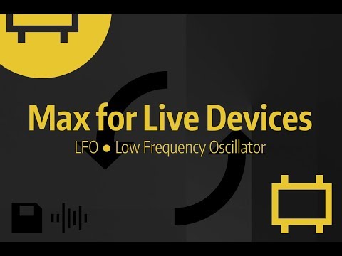 Ableton Live Tutorial - Max for Live Devices - LFO