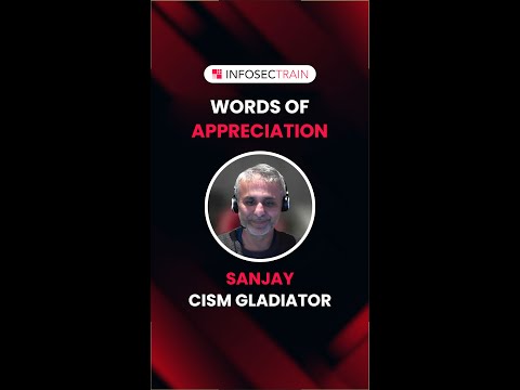 CISSP InfosecTrain Review | Madhura Kakade CISSP Gladiator | CISSP Success Stories