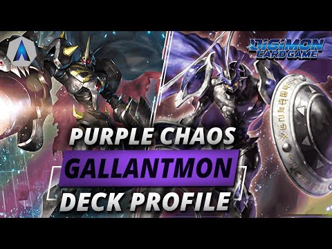 Digimon! TIER 1!!! Purple ChaosGallantmon Deck Profile + Combos!!! (BT5 English Format)