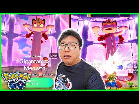 30 GMax Meowth Battle, Best Event to Gain Stardust, BUT! - Pokemon GO