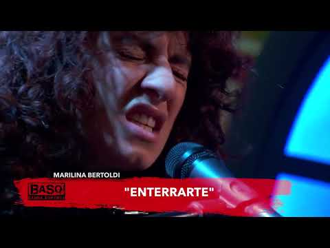 Marilina Bertoldi | Enterrarte | VIVO en Banda Soporte