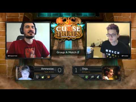 Hearthstone Curse Trials Tournament: Thijs vs Amnesiac