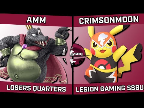 AMM (K.Rool/Dedede) vs CrimsonMoon (Pikachu) - Legion Gaming: SSBU Opener