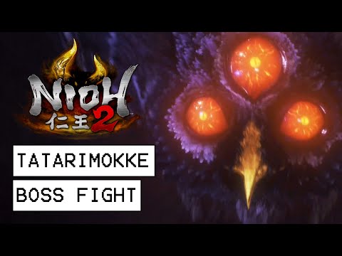 Nioh 2 Tatarimokke Boss Fight (Solo)