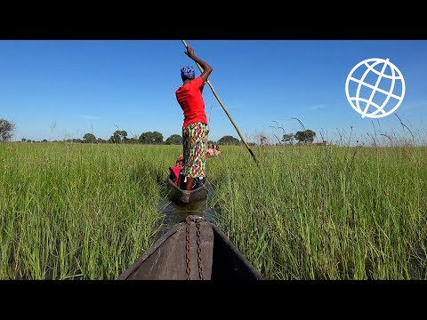 Botswana: Okavango Delta & Chobe River  [Amazing Places 4K]