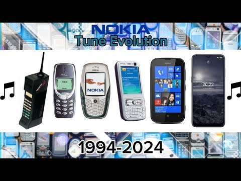 Nokia Tune Evolution 1994-2024 #nokia #nokia_fp_always #nokiaevolution #nokiaphones