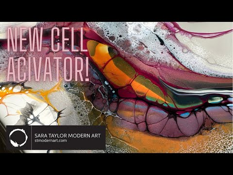 NEW Cell Activator!  Thank you Fluid Art Co, This is a GAME Changer.