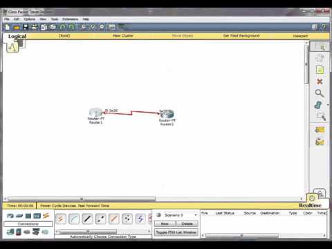 Configure IP address on router's serial interfaces