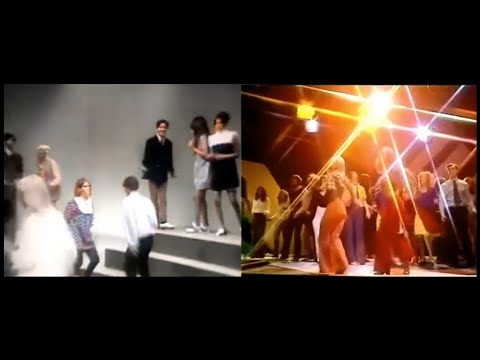 1968, Andy Kim sings "Shoot em Up" and American Bandstand dancers dance.