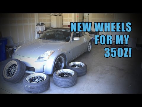 New wheels for my 350z