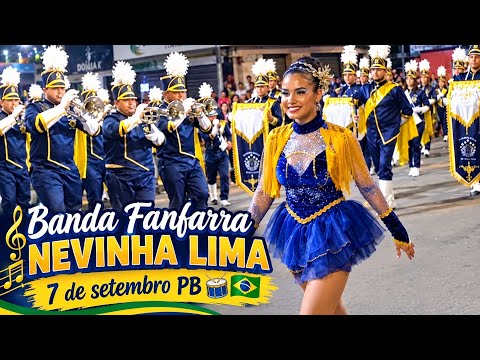 BANDA FANFARRA  SIMPLES  NEVINHA  LIMA/7 DE SETEMBRO QUEIMADAS PARAIBA🥁🇧🇷
