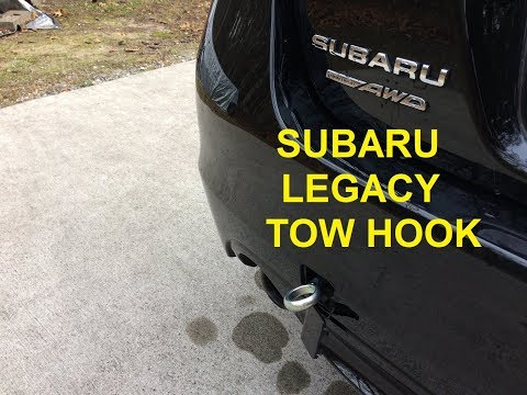 Subaru Legacy Tow Hook