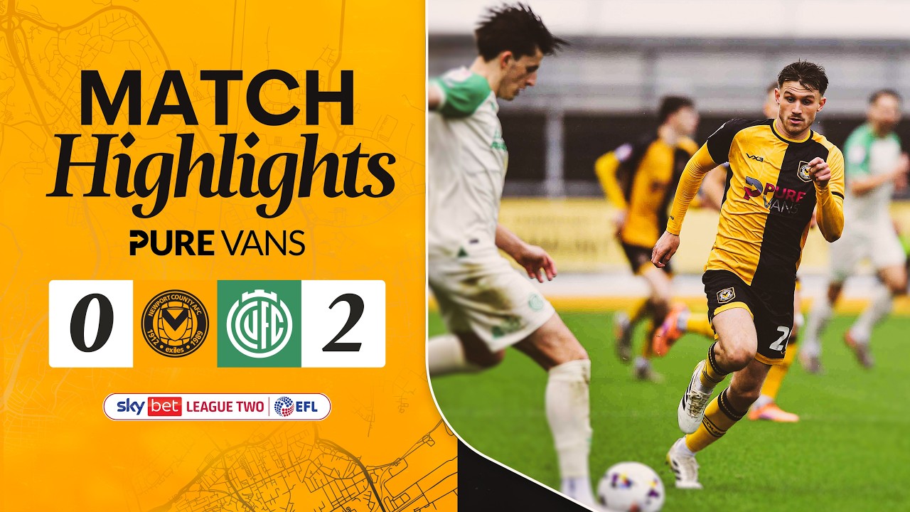 Newport County vs Cambridge United Highlights