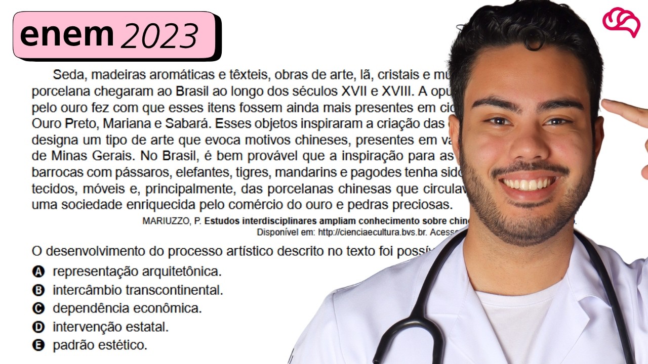 Resolução em Vídeo — Questão 63 ENEM 2023