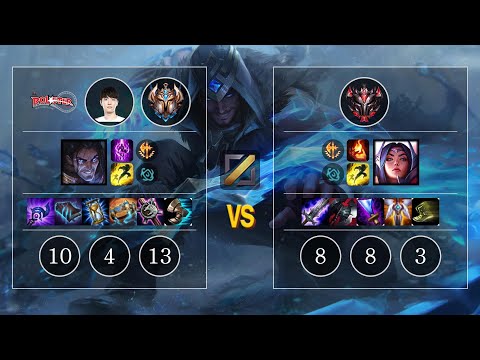 KT Ray Sylas vs Irelia Mid - KR Challenger Patch 10.10