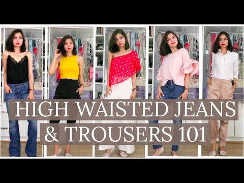 AFFORDABLE HIGH WAISTED JEANS  | COLLEGE & OFFICE WEAR STYLE  | Tanu Gupta Video
