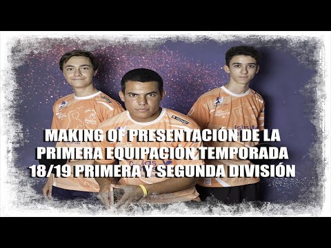 Making of presentación equipación 18/19 - C.D. Temespin