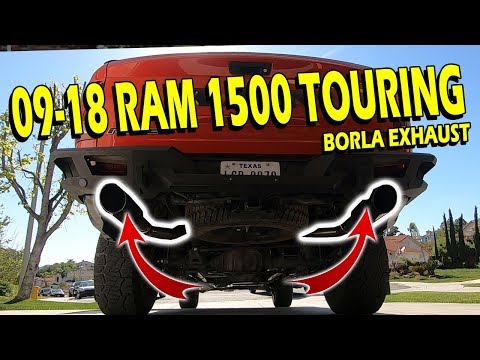 Borla Touring Exhaust - Ram 1500 5.7Hemi