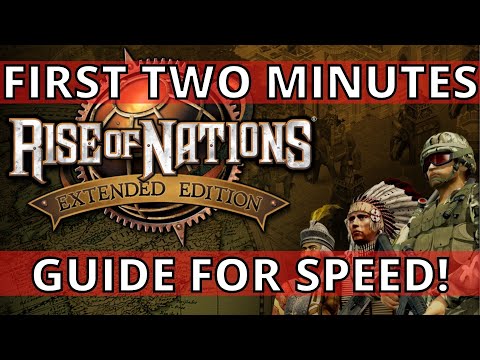 RISE OF NATIONS | Speed guide! (first two minutes)
