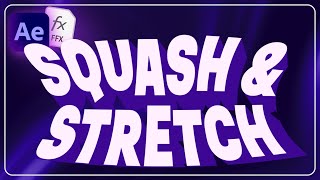 EASILY add Squash and Stretch to your animations with this After Effects preset!