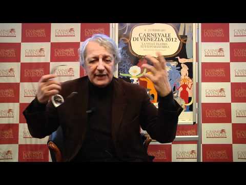 Carnevale di Venezia 2012, Invito al carnevale del Direttore Artistico Davide Rampello