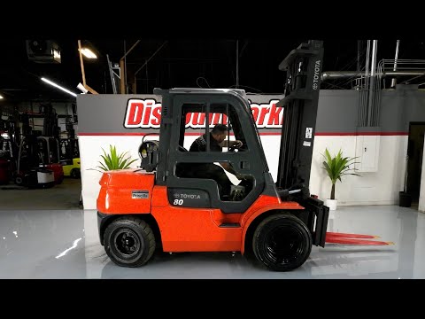 TOYOTA 7-Series 7FGU35 8,000 lb LP(Propane) #1671 - Forklift for Sale