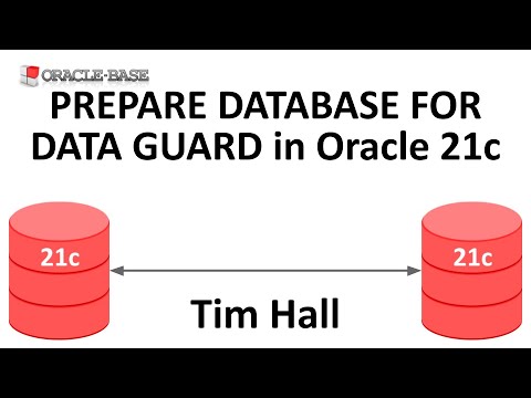 The PREPARE DATABASE FOR DATA GUARD Command in Oracle Database 21c
