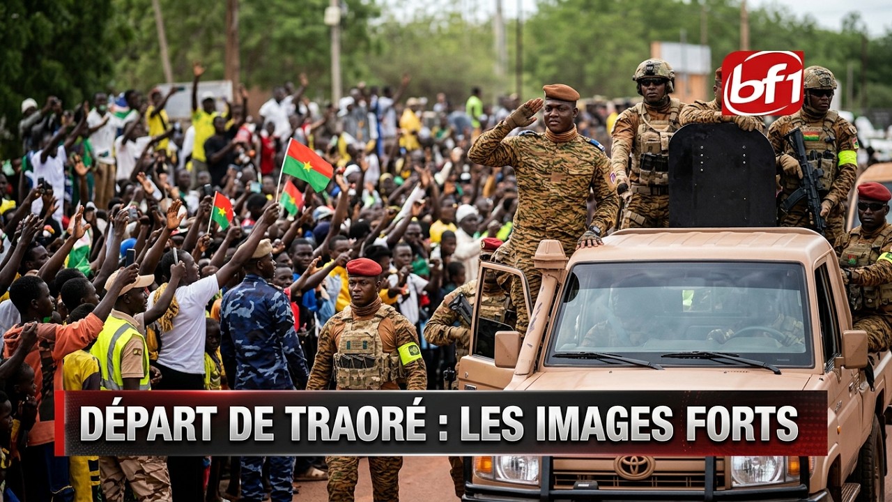 🟥 Fin de séjour du Camarade Président Capitaine Ibrahim TRAORÉ